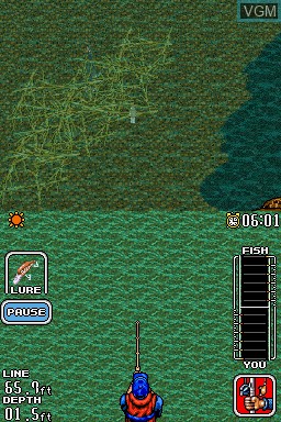 Image in-game du jeu Super Black Bass Fishing sur Nintendo DS
