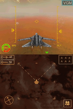 Image in-game du jeu Top Gun sur Nintendo DS