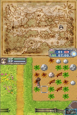 Image in-game du jeu Rune Factory - Shin Bokujou Monogatari sur Nintendo DS