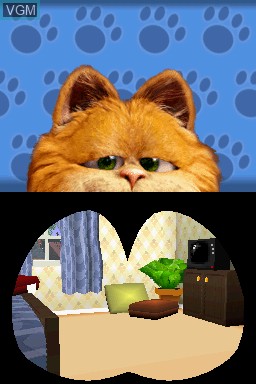 Image in-game du jeu Garfield 2 sur Nintendo DS
