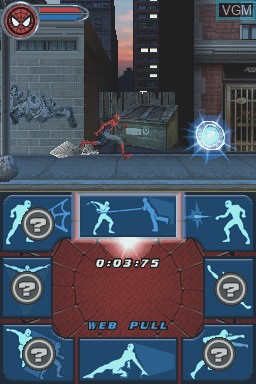 Image in-game du jeu Spider-Man 2 sur Nintendo DS