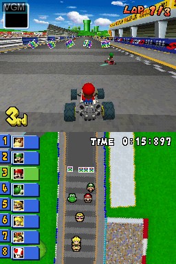 Image in-game du jeu Mario Kart DS sur Nintendo DS