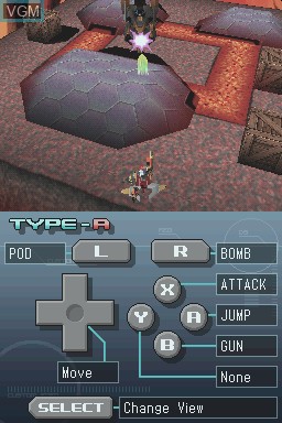 Image in-game du jeu Gekitou! Custom Robo sur Nintendo DS