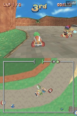 Image in-game du jeu Diddy Kong Racing DS sur Nintendo DS
