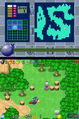 Image in-game du jeu Bomberman Story DS sur Nintendo DS