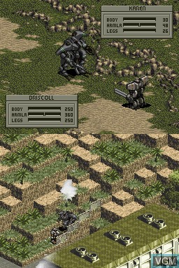 Image in-game du jeu Front Mission - The First sur Nintendo DS