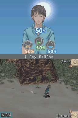 Image in-game du jeu Lost in Blue 2 sur Nintendo DS