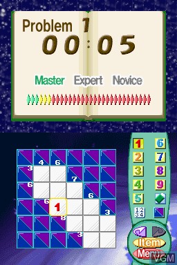 Image in-game du jeu Brain Buster - Puzzle Pak sur Nintendo DS