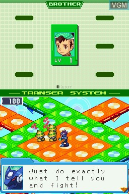 Image in-game du jeu Ryuusei no RockMan - Dragon sur Nintendo DS