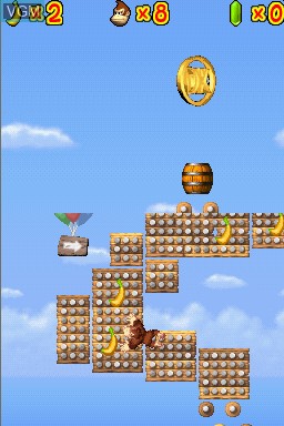 Image in-game du jeu Donkey Kong - Jungle Climber sur Nintendo DS
