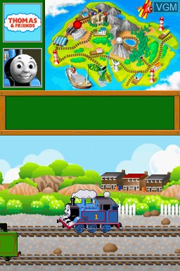 Image in-game du jeu Kikansha Thomas - Kokugo Sansuu Eigo sur Nintendo DS