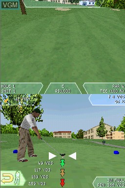 Image in-game du jeu Tiger Woods PGA Tour 08 sur Nintendo DS