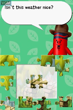 Image in-game du jeu Crayola Treasure Adventures sur Nintendo DS