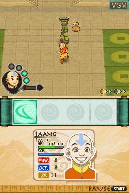 Image in-game du jeu Avatar - The Last Airbender - The Burning Earth sur Nintendo DS
