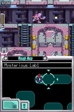 Image in-game du jeu Mega Man ZX Advent sur Nintendo DS