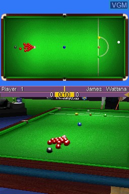 Image in-game du jeu World Snooker Championship - Season 2007-08 sur Nintendo DS