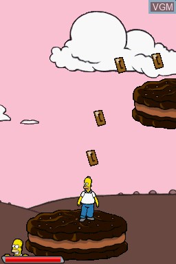 Image in-game du jeu Simpsons Game, The sur Nintendo DS