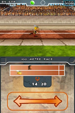 Image in-game du jeu Asterix at the Olympic Games sur Nintendo DS