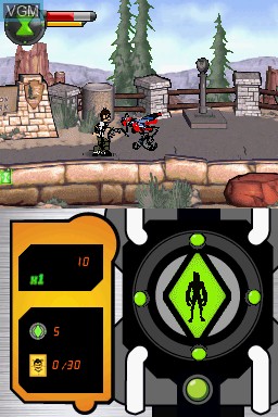 Image in-game du jeu Ben 10 - Protector of Earth sur Nintendo DS