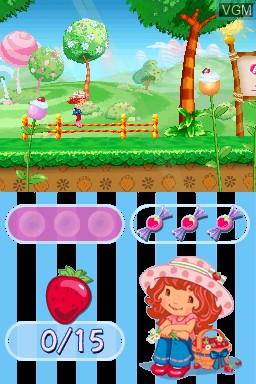 Image in-game du jeu Strawberry Shortcake - The Four Seasons Cake sur Nintendo DS