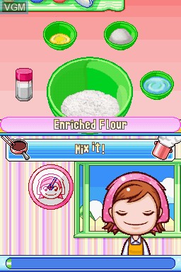 Image in-game du jeu Cooking Mama 2 - Dinner With Friends sur Nintendo DS