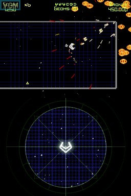 Image in-game du jeu Geometry Wars - Galaxies sur Nintendo DS