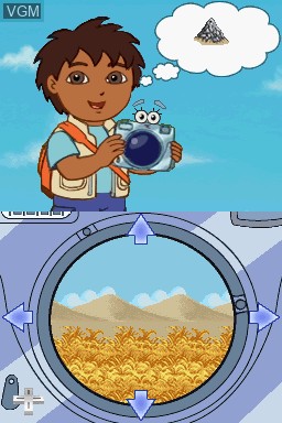 Image in-game du jeu Go Diego Go! - Safari Rescue sur Nintendo DS