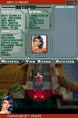 Image in-game du jeu Clue / Mouse Trap / Perfection / Aggravation sur Nintendo DS
