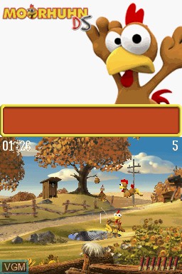 Image in-game du jeu Moorhuhn DS sur Nintendo DS