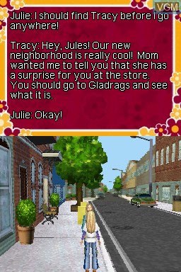 Image in-game du jeu American Girl - Julie Finds a Way sur Nintendo DS