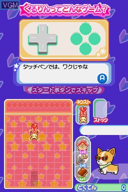 Image in-game du jeu Koinu de Kururin sur Nintendo DS
