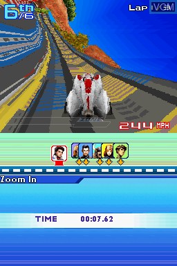 Image in-game du jeu Speed Racer - The Videogame sur Nintendo DS