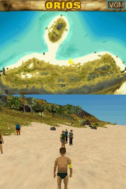 Image in-game du jeu Koh-Lanta sur Nintendo DS