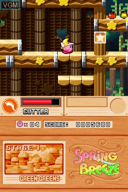 Image in-game du jeu Kirby Super Star Ultra sur Nintendo DS