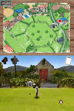 Image in-game du jeu Shaun the Sheep sur Nintendo DS