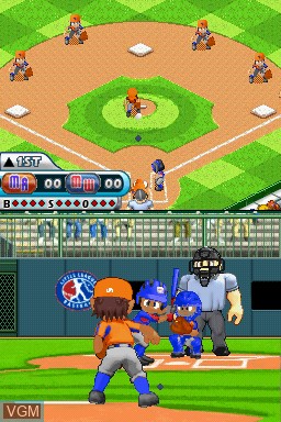Image in-game du jeu Little League World Series Baseball 2008 sur Nintendo DS