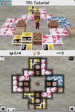 Image in-game du jeu Sokoban DS sur Nintendo DS
