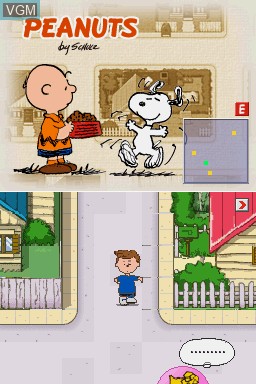 Image in-game du jeu Snoopy DS - Snoopy to Nakama Tachi ni Ai ni Ikou! sur Nintendo DS