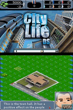 Image in-game du jeu City Life DS sur Nintendo DS