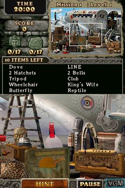 Image in-game du jeu Amazing Adventures - The Forgotten Ruins sur Nintendo DS