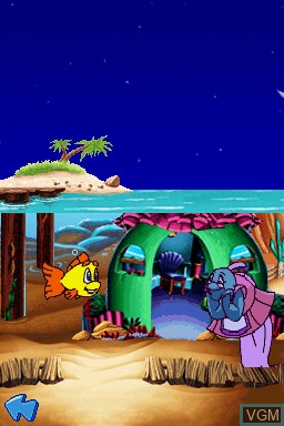 Image in-game du jeu Freddi Fish And Friends - ABC Under The Sea sur Nintendo DS