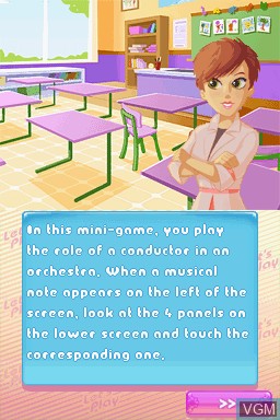 Image in-game du jeu Let's Play Schools sur Nintendo DS
