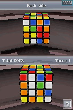 Image in-game du jeu Rubik's World sur Nintendo DS