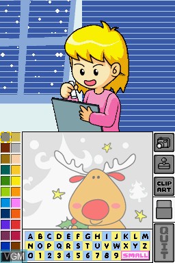 Image in-game du jeu Smart Girl's - Winter Wonderland sur Nintendo DS