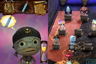 Image in-game du jeu Casper's Scare School - Classroom Capers sur Nintendo DS