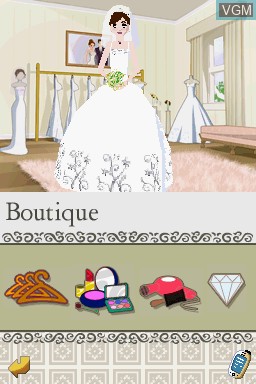 Image in-game du jeu Imagine - Wedding Designer sur Nintendo DS