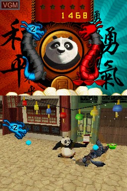 Image in-game du jeu Kung Fu Panda - Legendary Warriors sur Nintendo DS