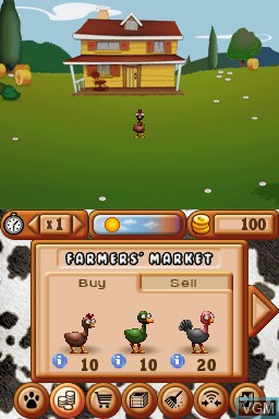 Image in-game du jeu My Farm Around the World sur Nintendo DS