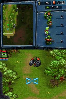 Image in-game du jeu Robocalypse sur Nintendo DS