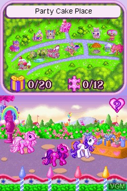Image in-game du jeu My Little Pony - Pinkie Pie's Party sur Nintendo DS